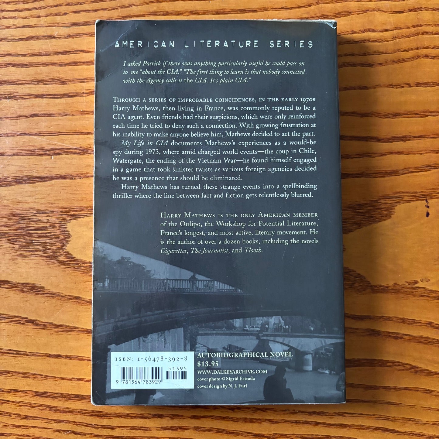 Harry Mathews - My Life in CIA