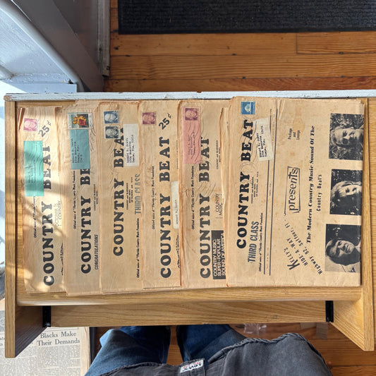 Country Beat - Country and Bluegrass Music News of Florida - 6 Issues, 1973-1974