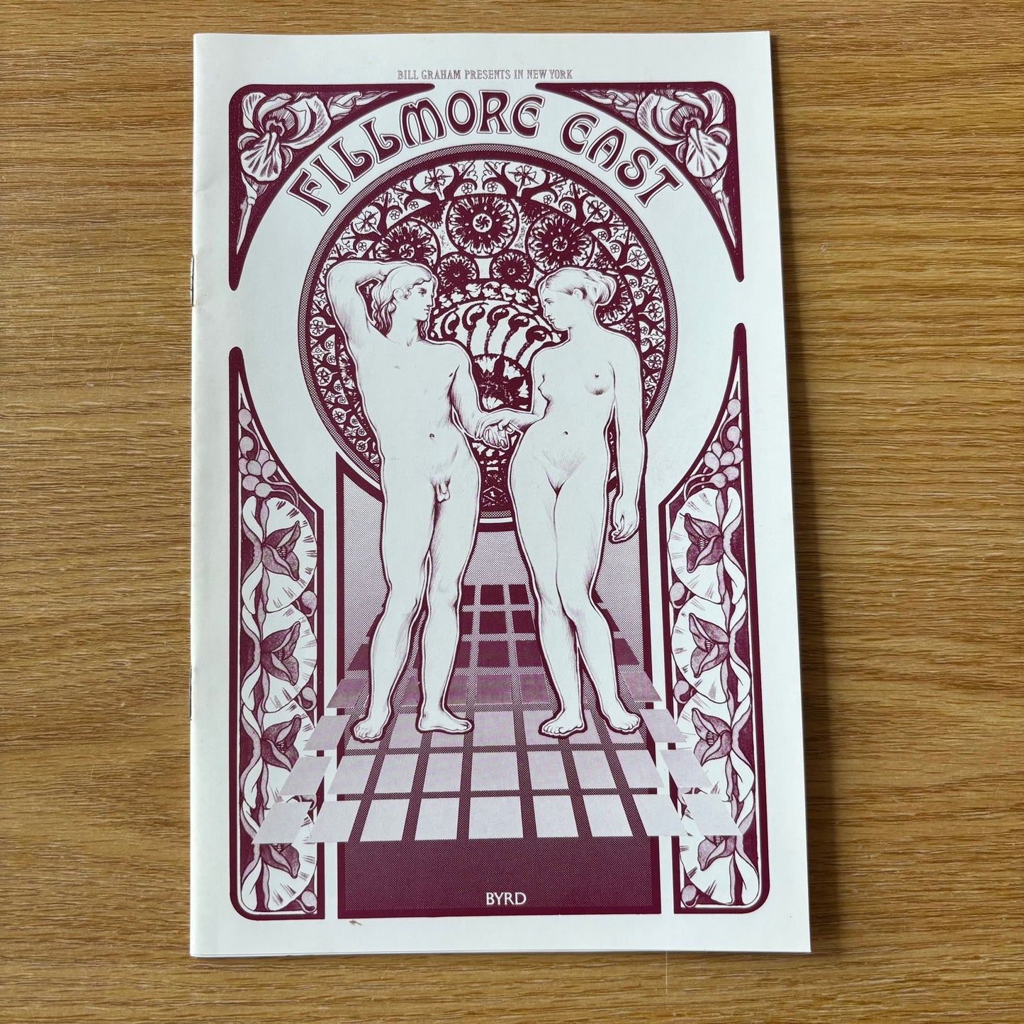 Fillmore East - October 1970 Concert Program