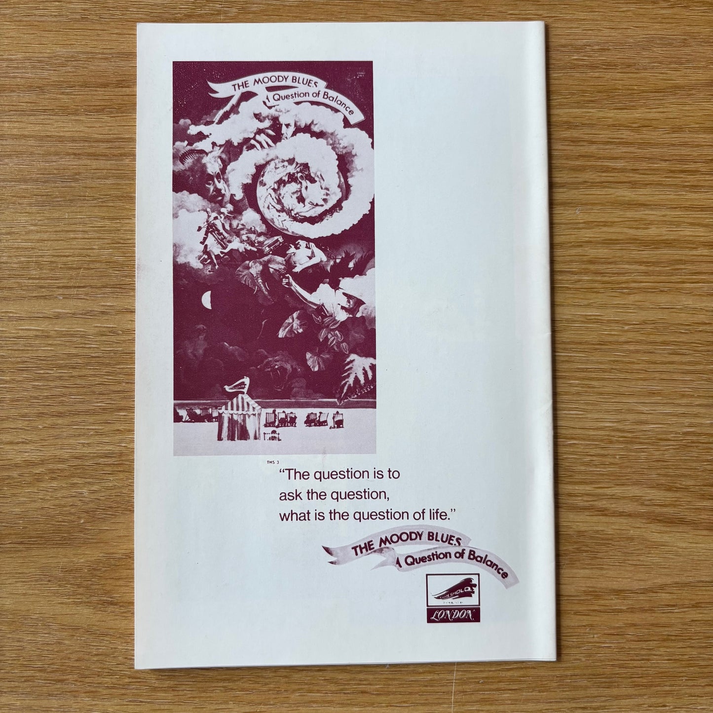Fillmore East - October 1970 Concert Program