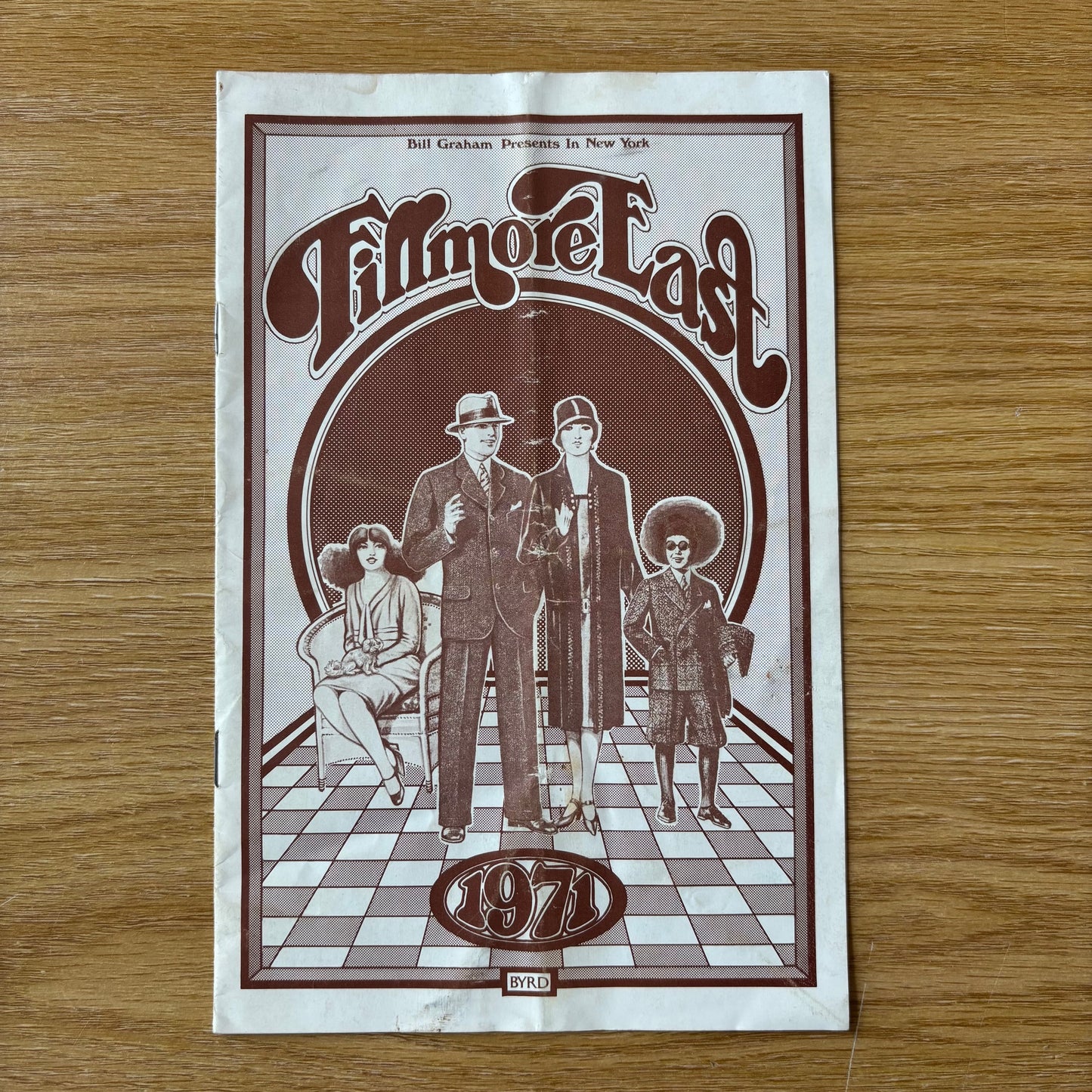 Fillmore East - June 1971 Concert Program