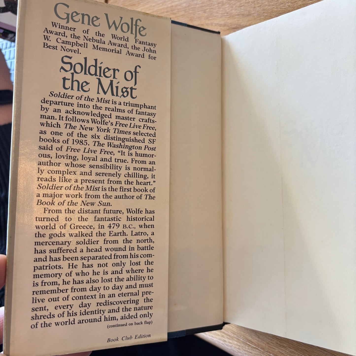Gene Wolfe - Soldier of the Mist