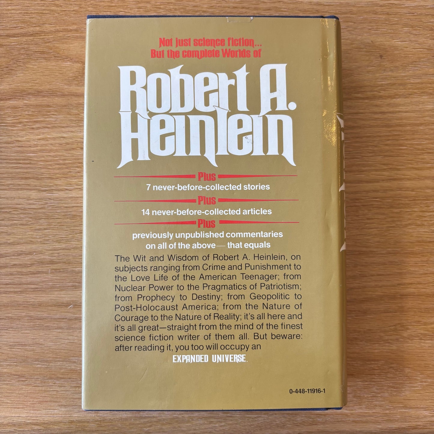 Robert A. Heinlein - The New Worlds of Robert A. Heinlein: Expanded Universe - First Edition