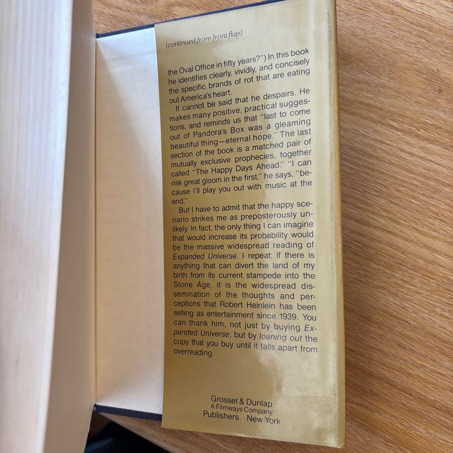 Robert A. Heinlein - The New Worlds of Robert A. Heinlein: Expanded Universe - First Edition