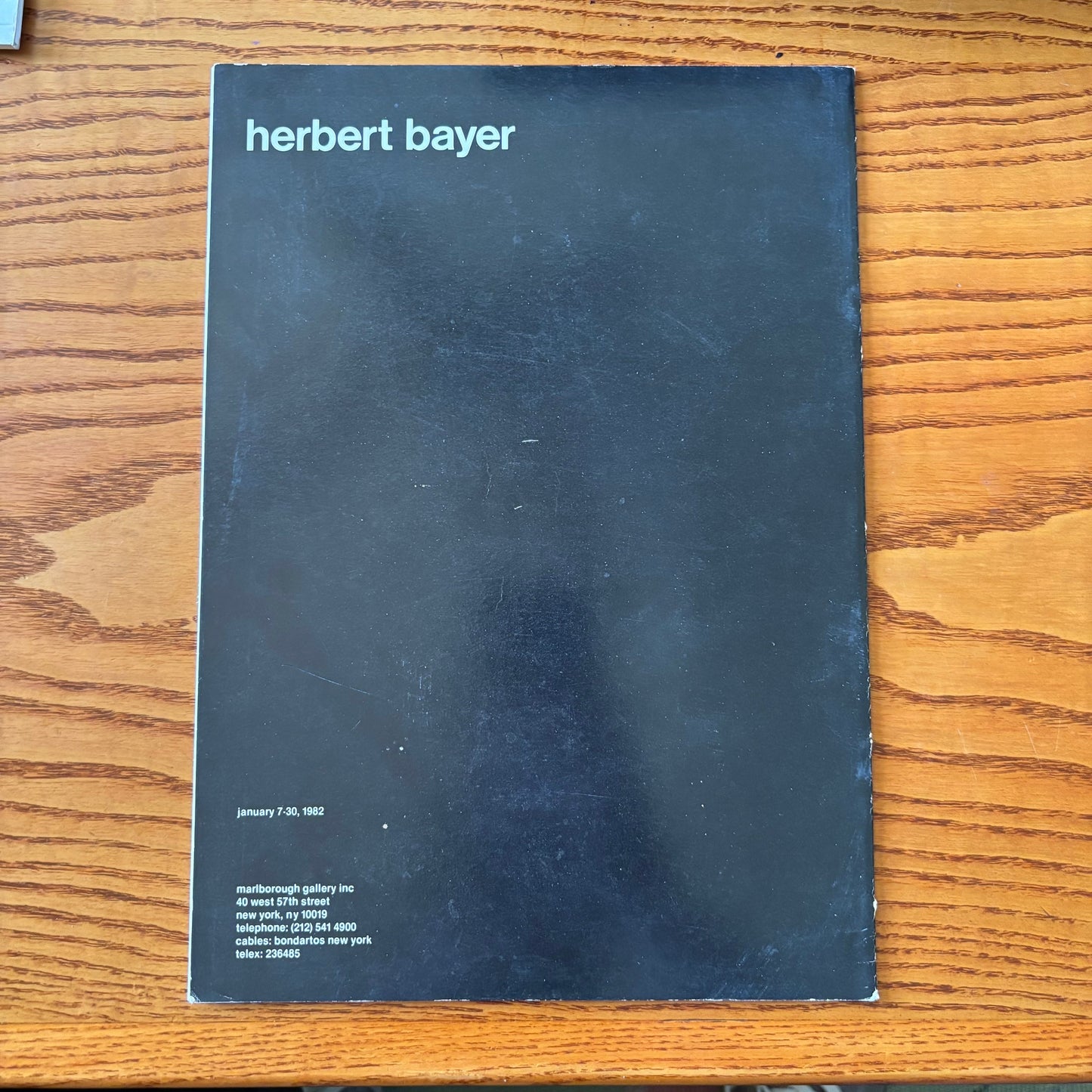 Herbert Bayer: Recent Paintings - Marlborough Gallery