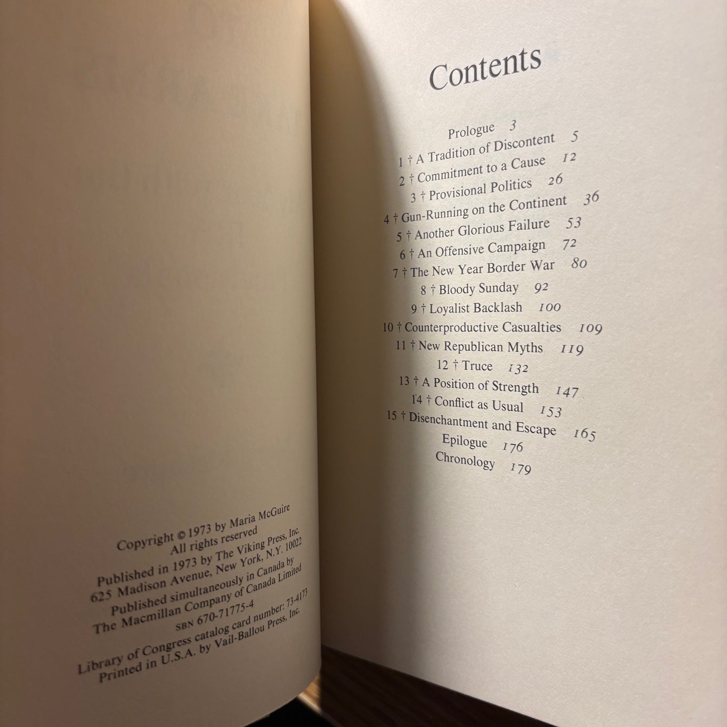 Maria McGuire - To Take Arms: My Year with the IRA Provisionals - First Edition