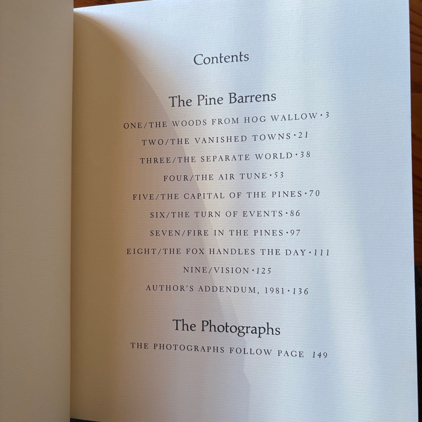 John McPhee, Bill Curtsinger - The Pine Barrens - Signed