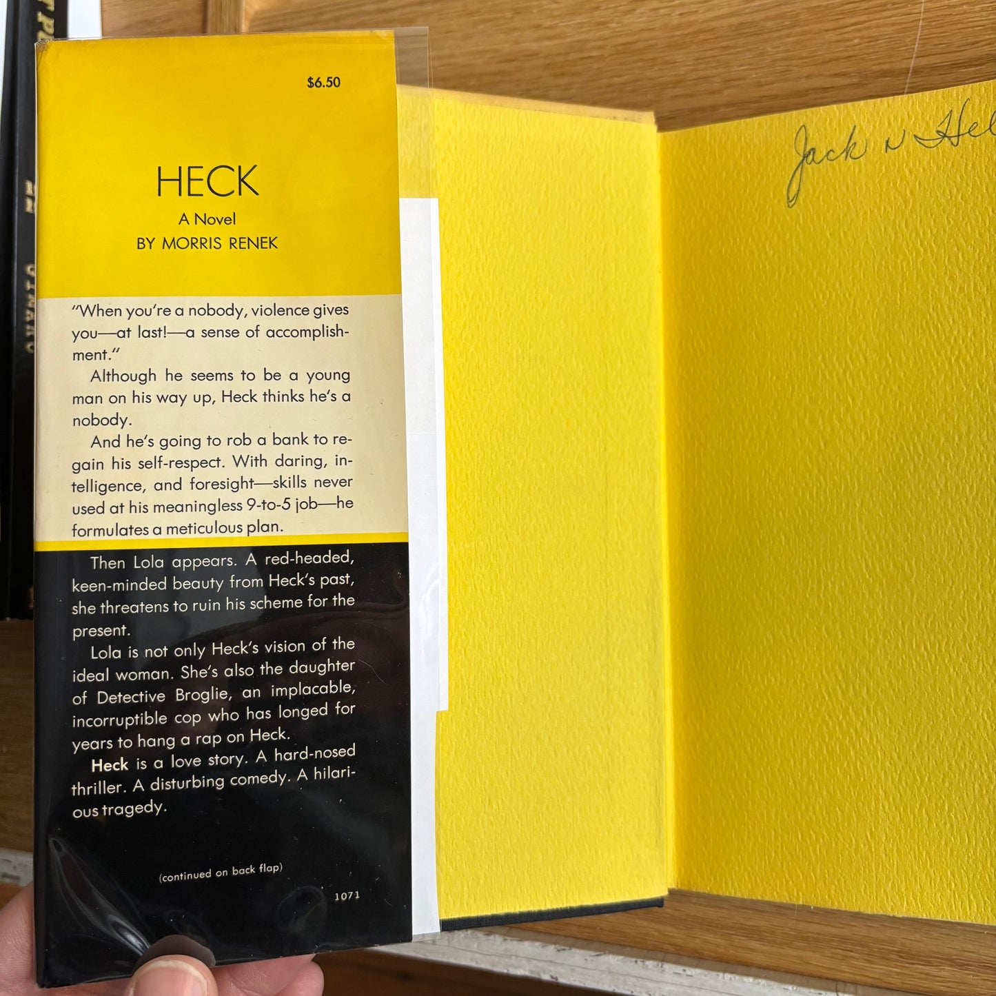 Morris Renek - Heck - First Edition