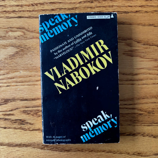 Vladimir Nabokov - Speak, Memory