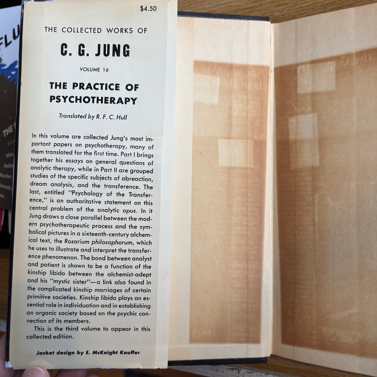 C.G. Jung - The Practice of Psychotherapy (Volume 16 of the Collected Works) - First Edition