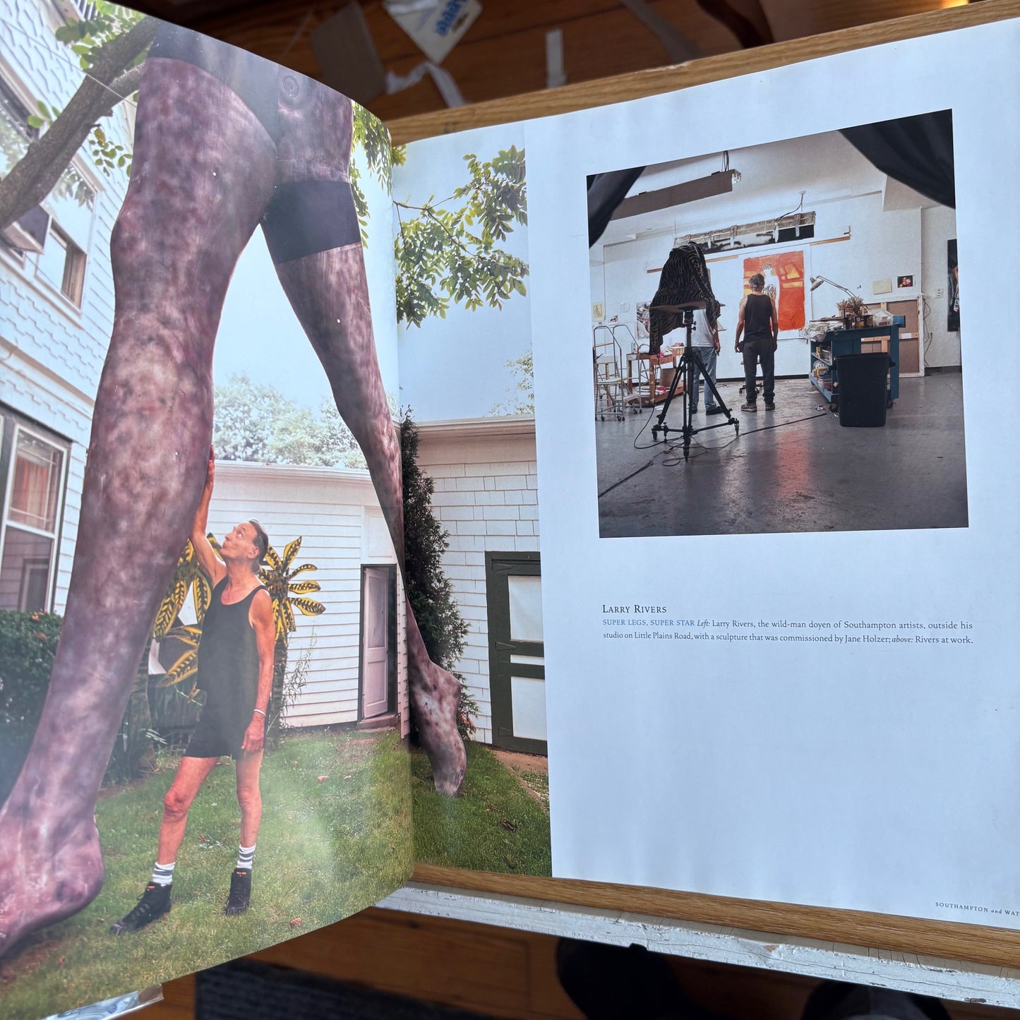Jonathan Becker, Bob Colacello - Studios by the Sea: Artists of Long Island's East End - Signed First Edition