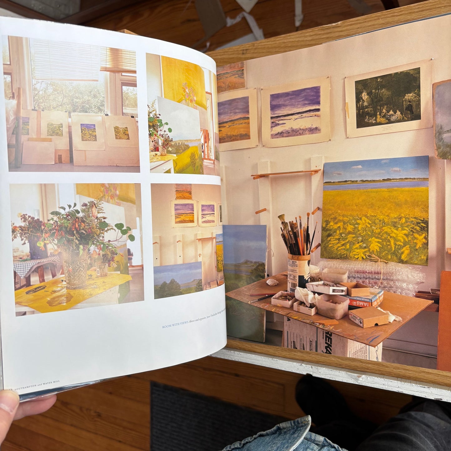 Jonathan Becker, Bob Colacello - Studios by the Sea: Artists of Long Island's East End - Signed First Edition