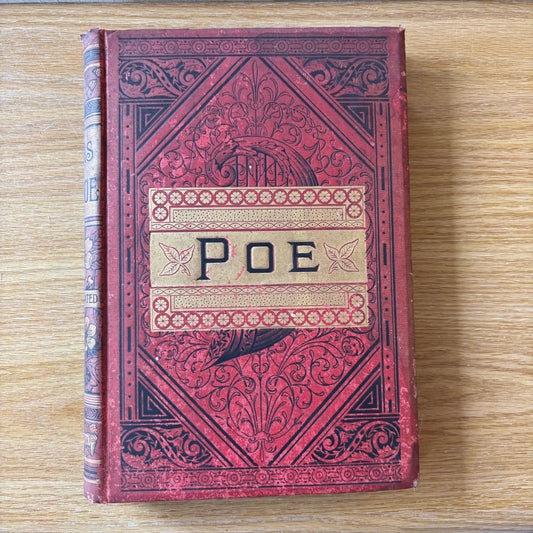 Edgar Allan Poe - The Poetical Works - Antiquarian 1889 Edition