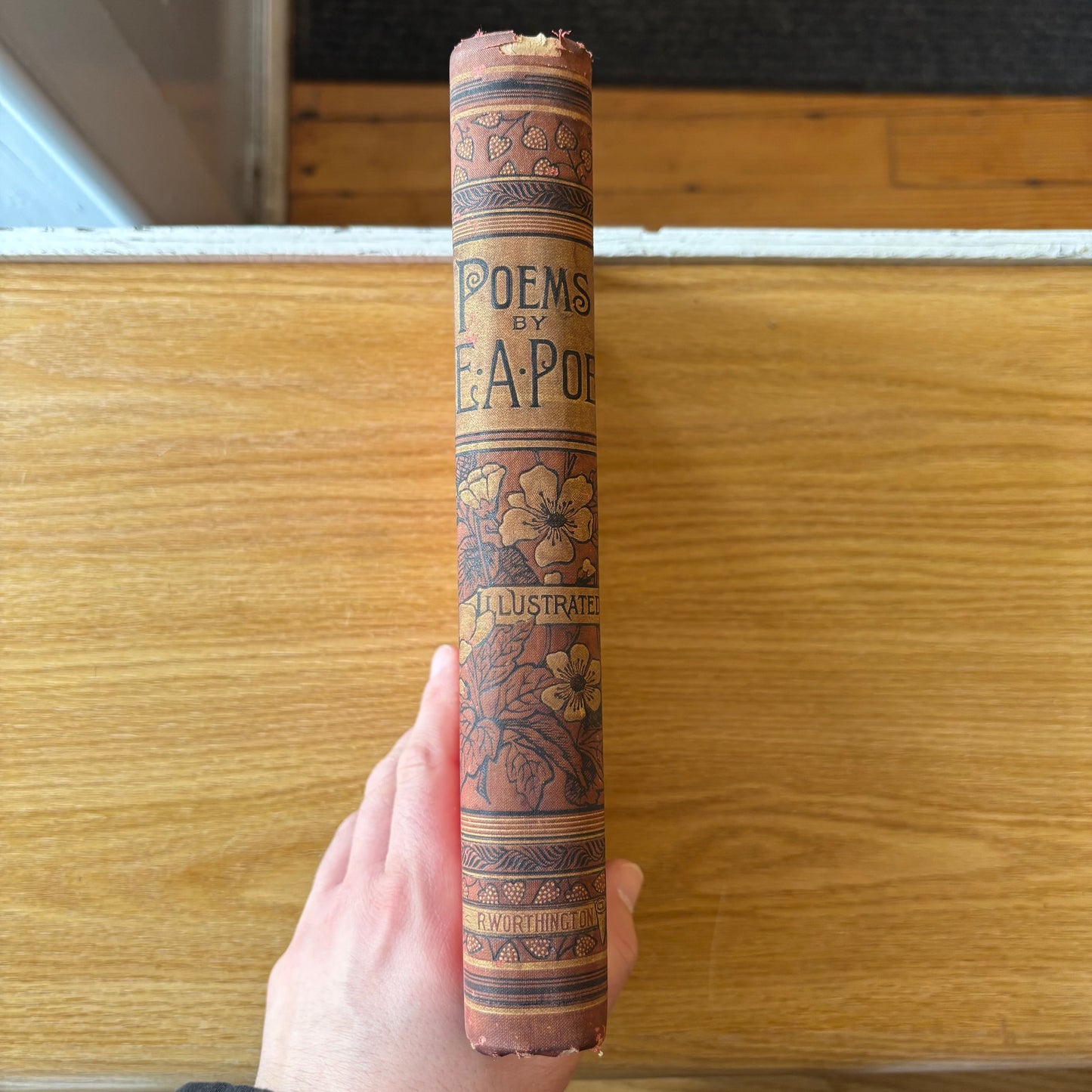 Edgar Allan Poe - The Poetical Works - Antiquarian 1889 Edition