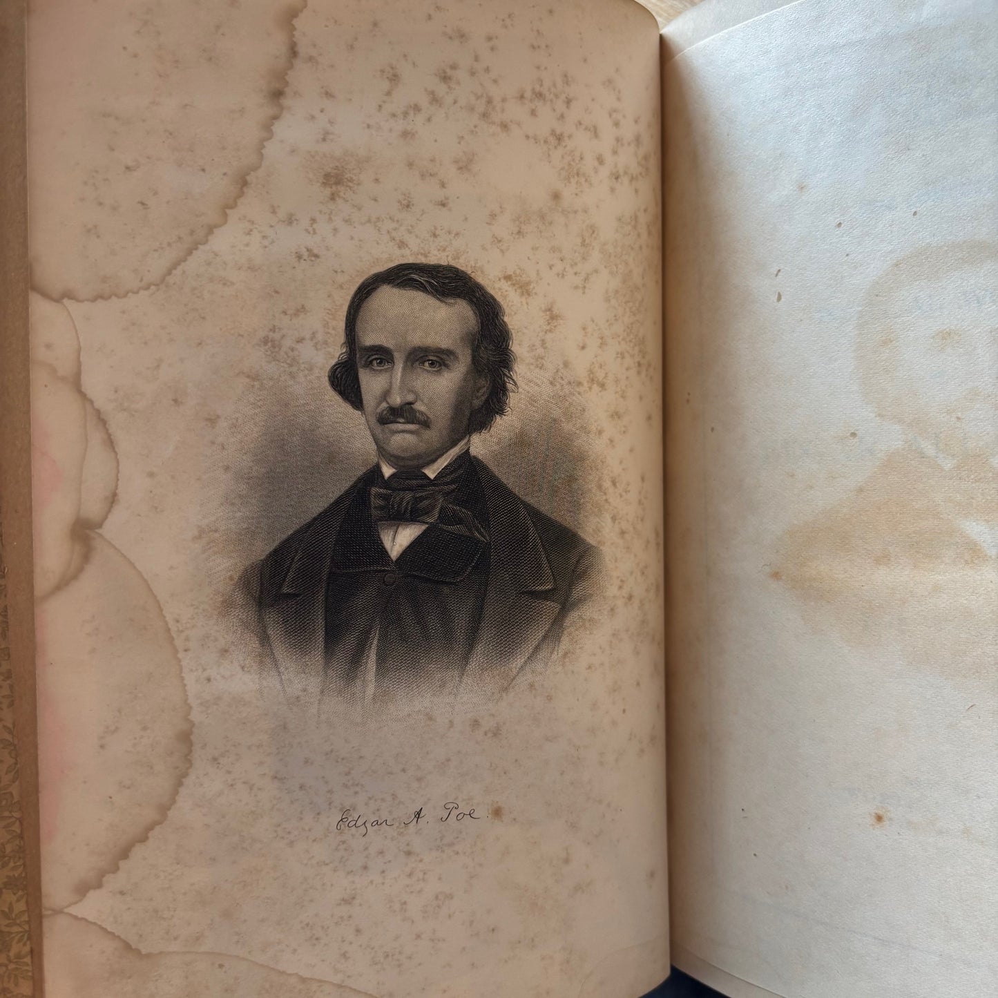 Edgar Allan Poe - The Poetical Works - Antiquarian 1889 Edition