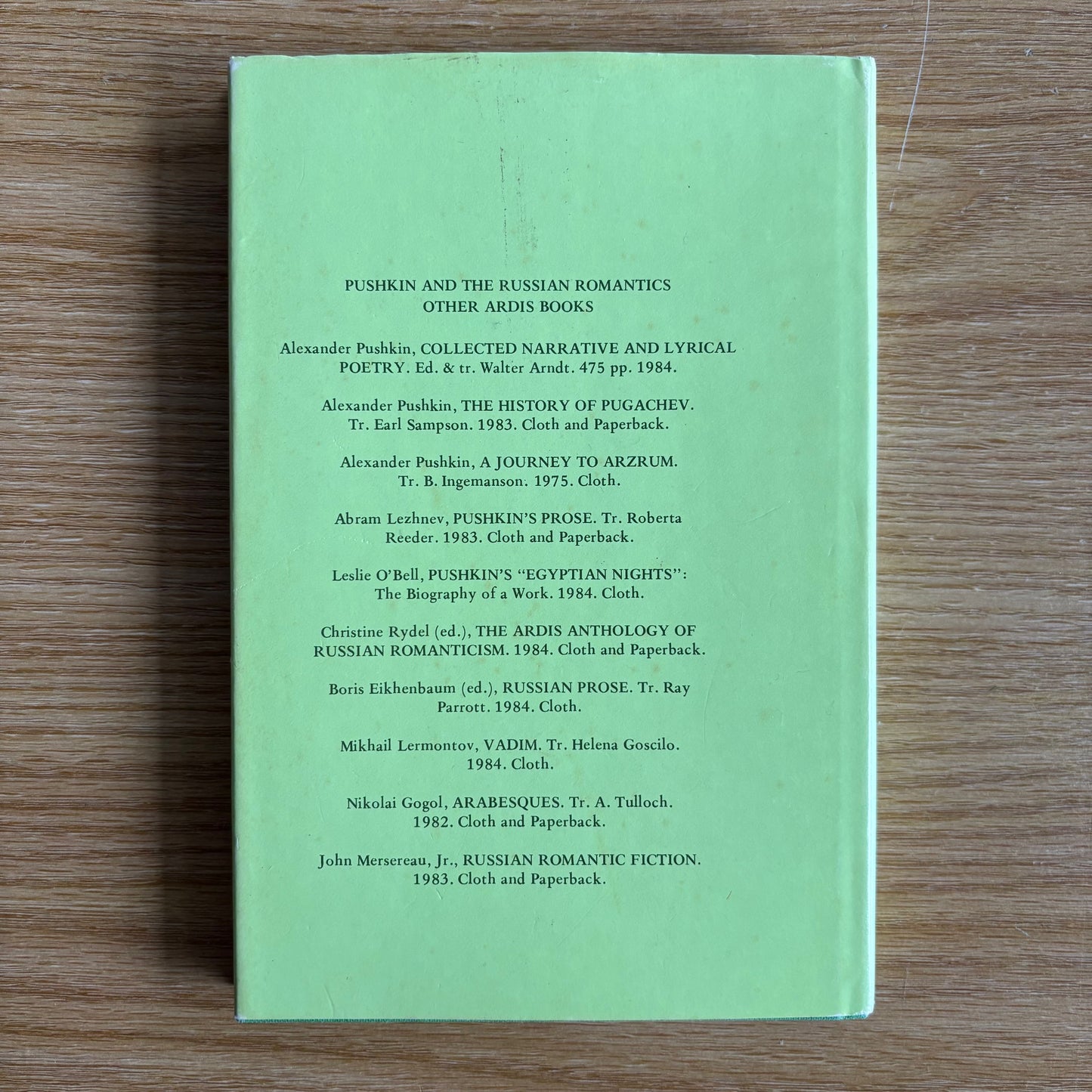 Alexander Pushkin - Epigrams and Satirical Verse - First Edition