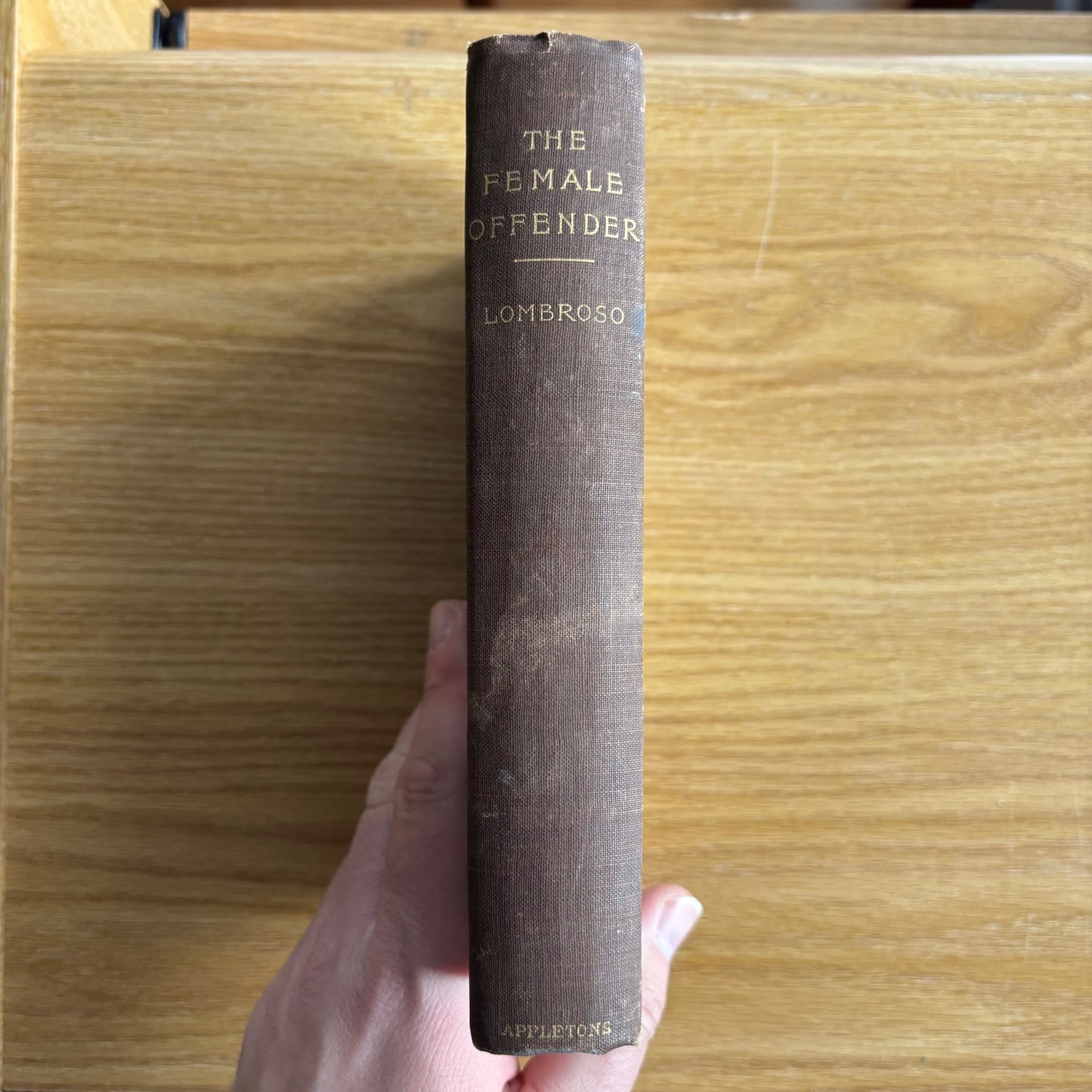 Caesar Lombroso & William Ferrero - The Female Offender - First Edition