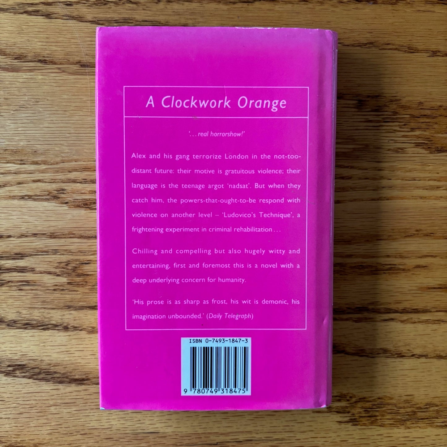 Anthony Burgess - A Clockwork Orange