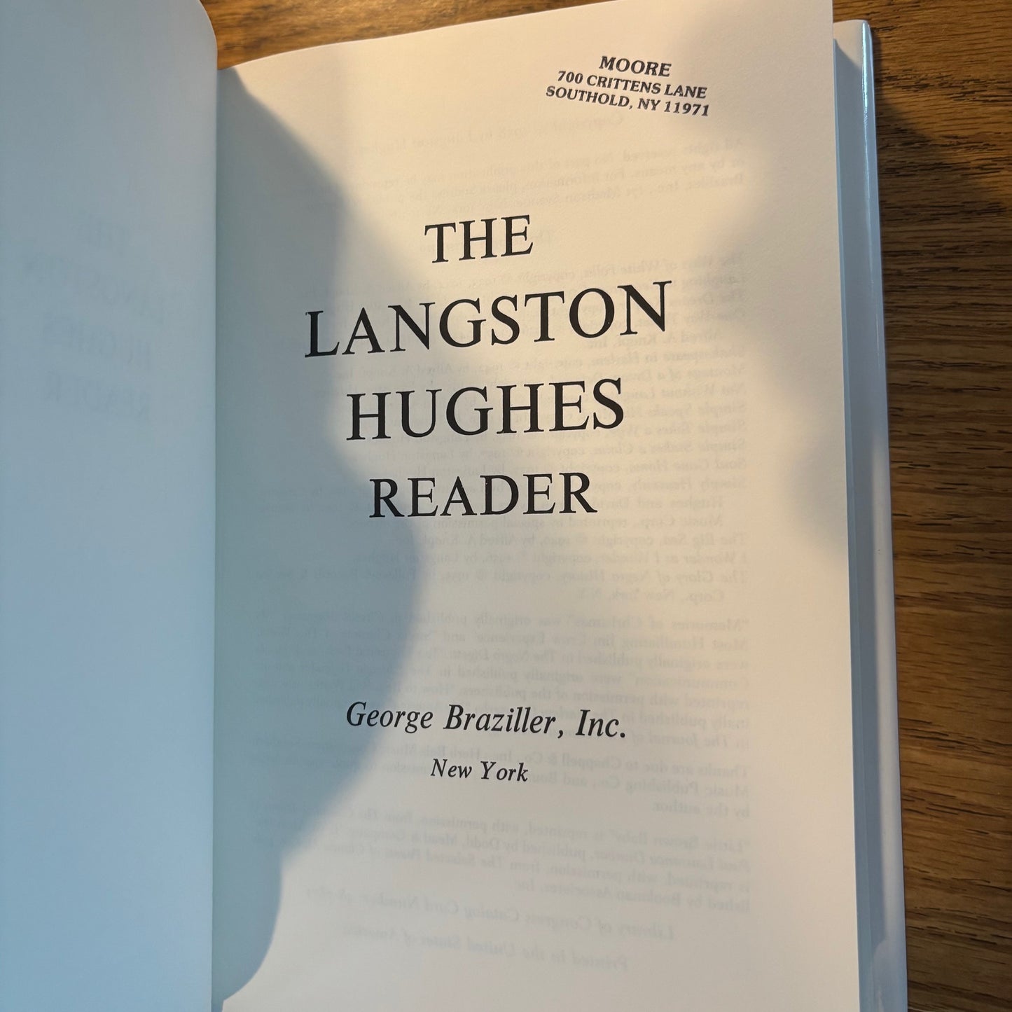 Langston Hughes - The Langston Hughes Reader