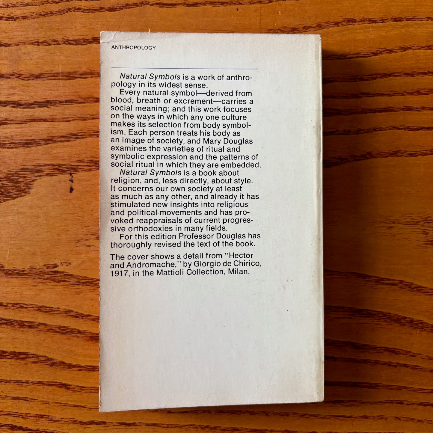 Mary Douglas - Natural Symbols - First Edition Paperback