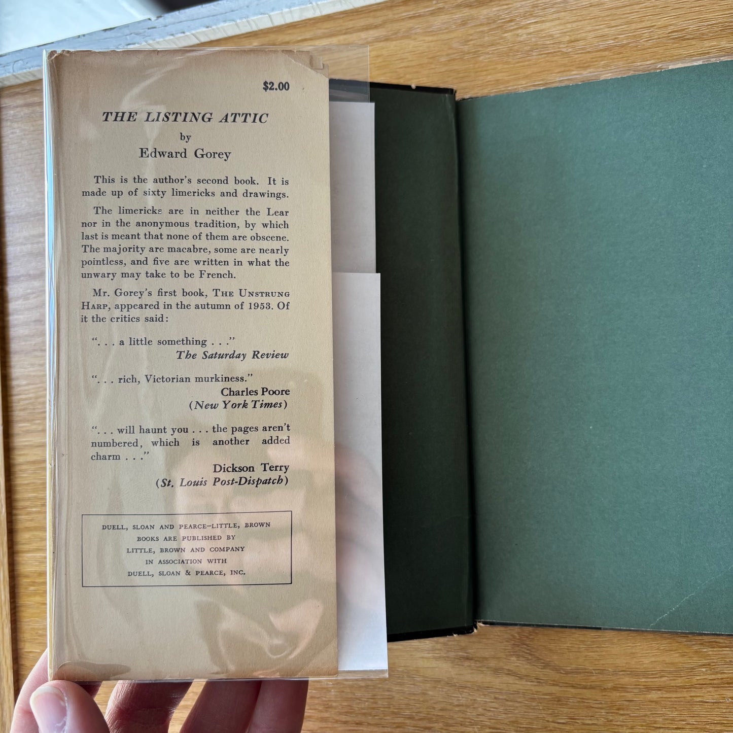 Edward Gorey - The Listing Attic - First Edition