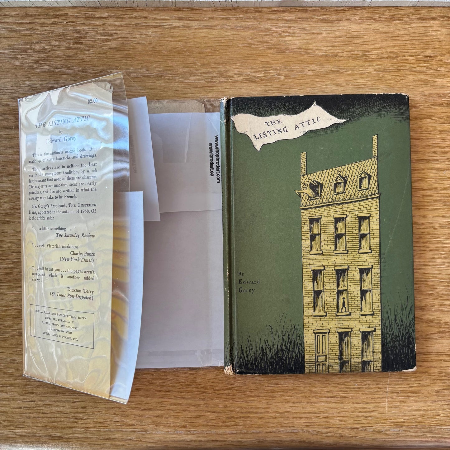 Edward Gorey - The Listing Attic - First Edition