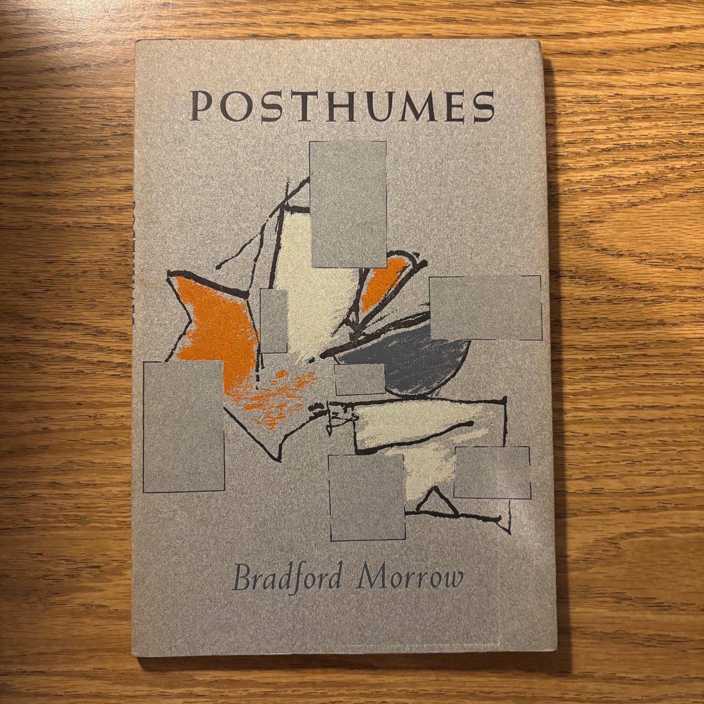 Bradford Morrow - Posthumes - First Edition