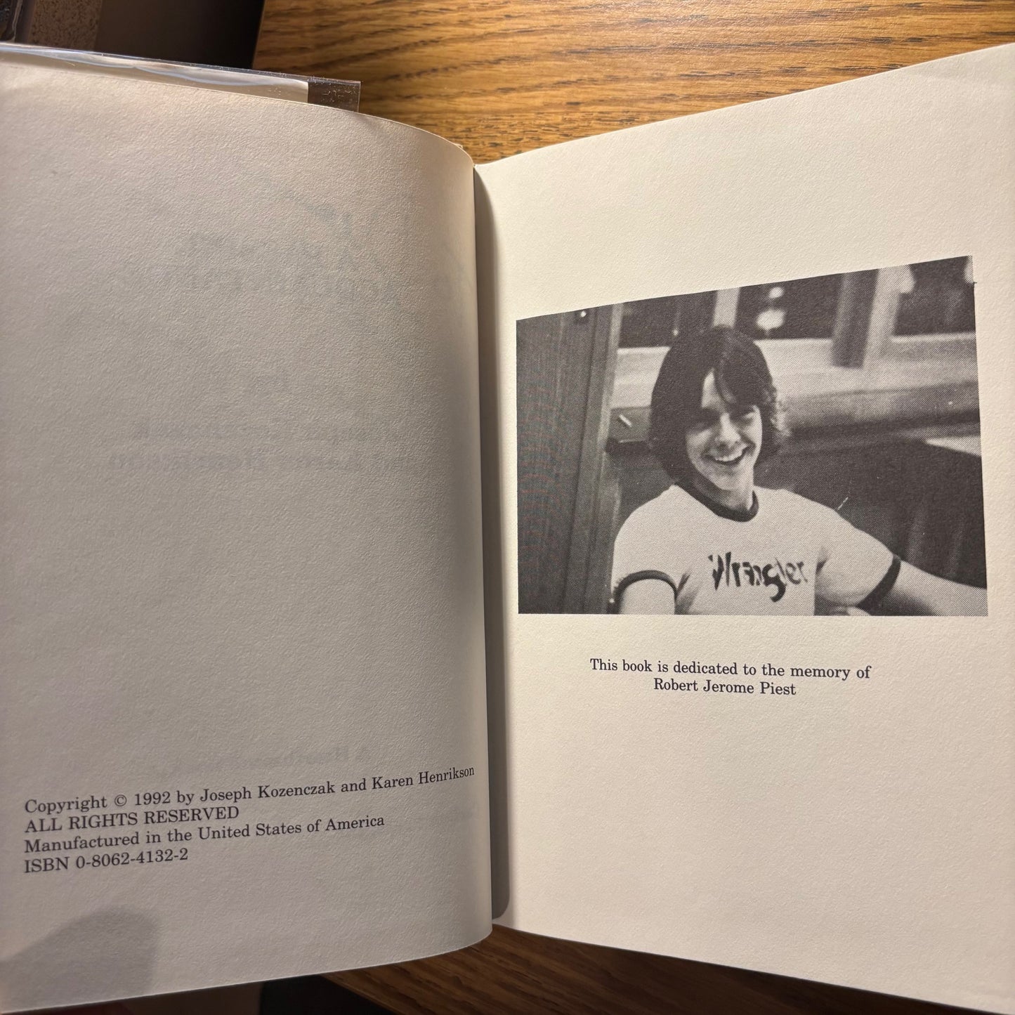 Joseph Kozenczak & Karen Henrikson - A Passing Acquaintance - Signed First Edition