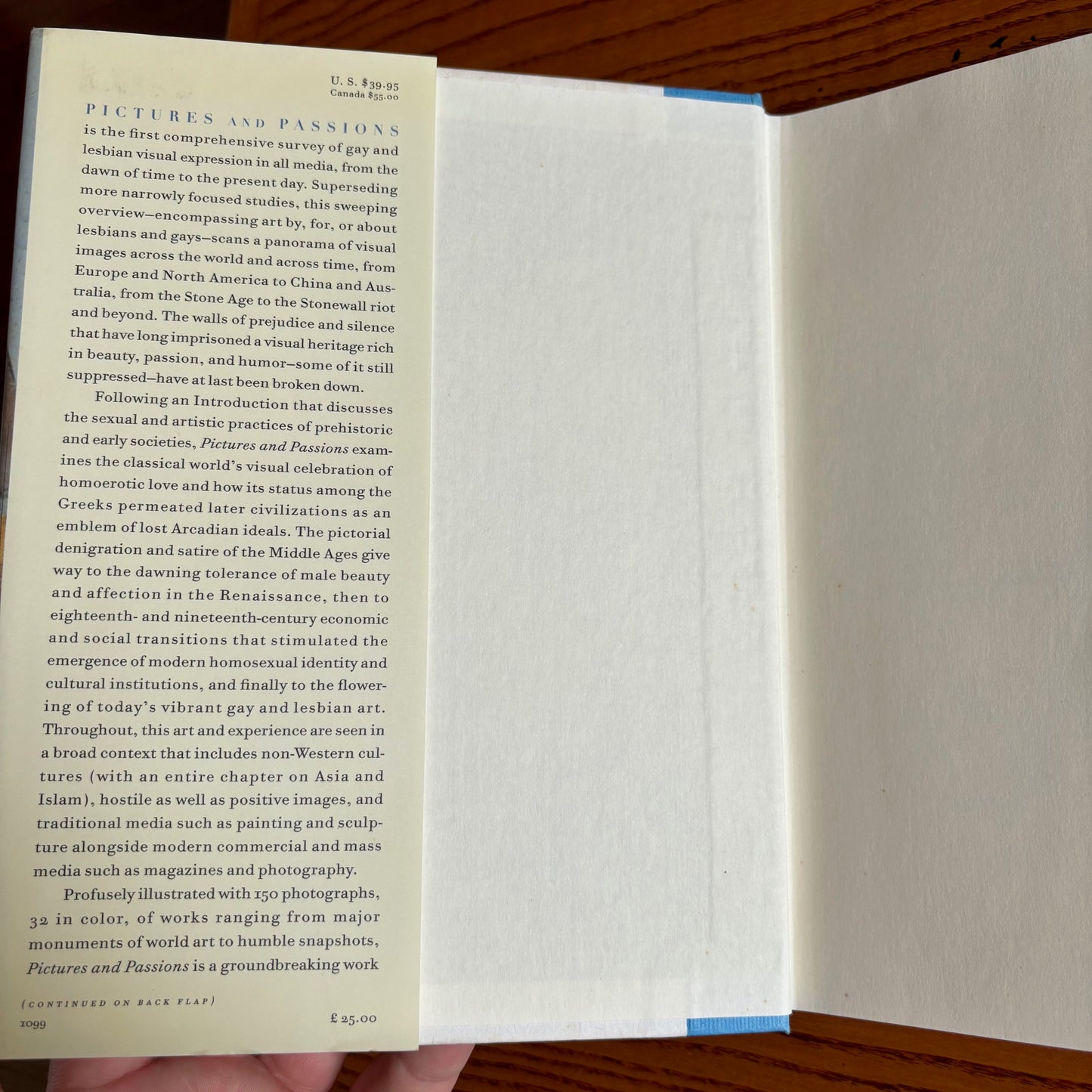 James M. Saslow - Pictures and Passions: A History of Homosexuality in the Visual Arts - First Edition