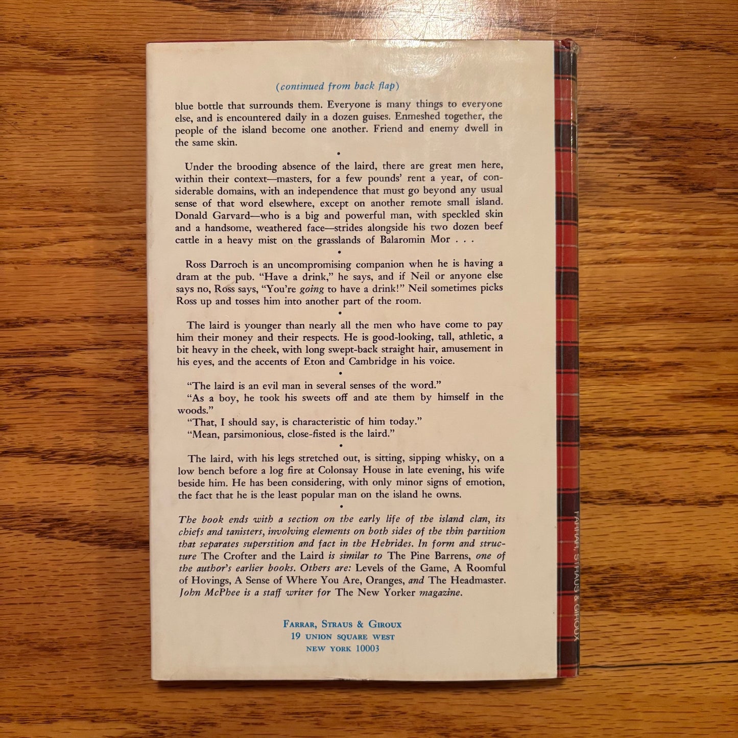 John McPhee - The Crofter & the Laird - First Edition