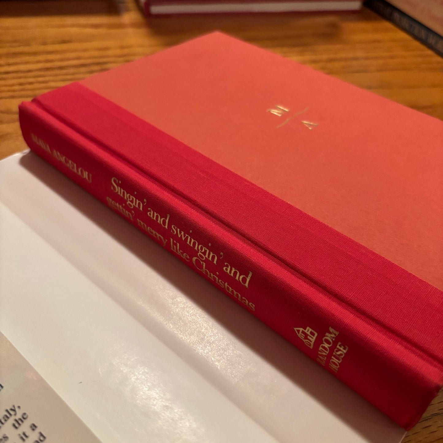 Maya Angelou - Singin' and Swingin' and Gettin' Merry Like Christmas - First Edition