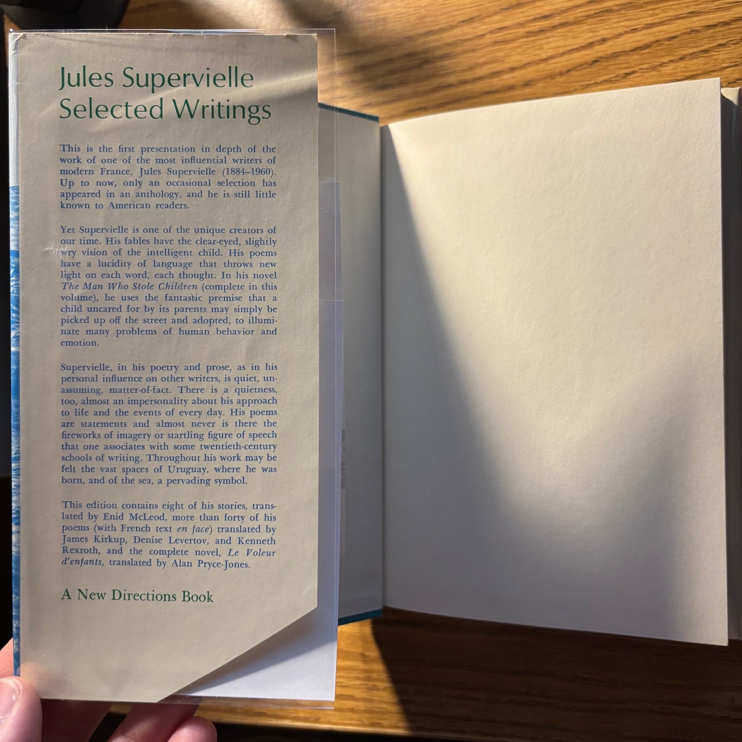 Jules Supervielle - Selected Writings - First Edition
