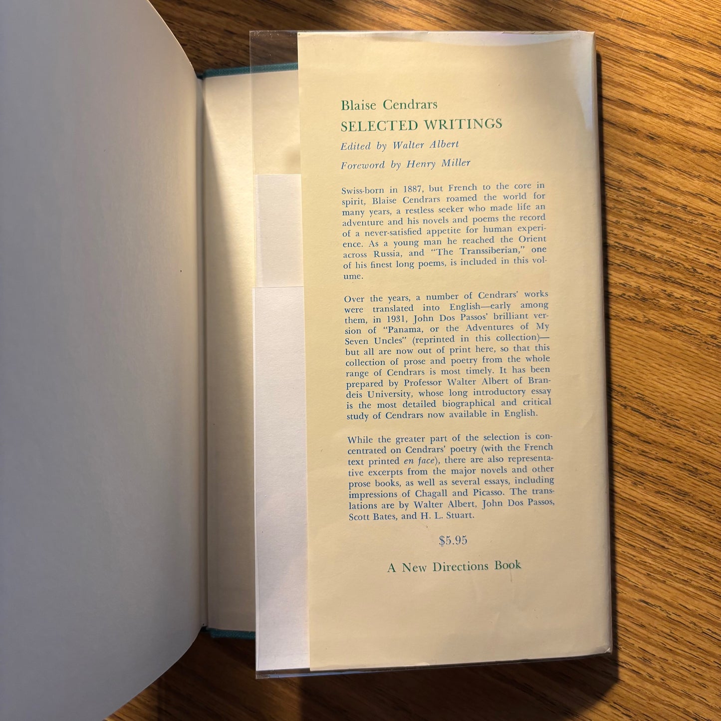 Jules Supervielle - Selected Writings - First Edition