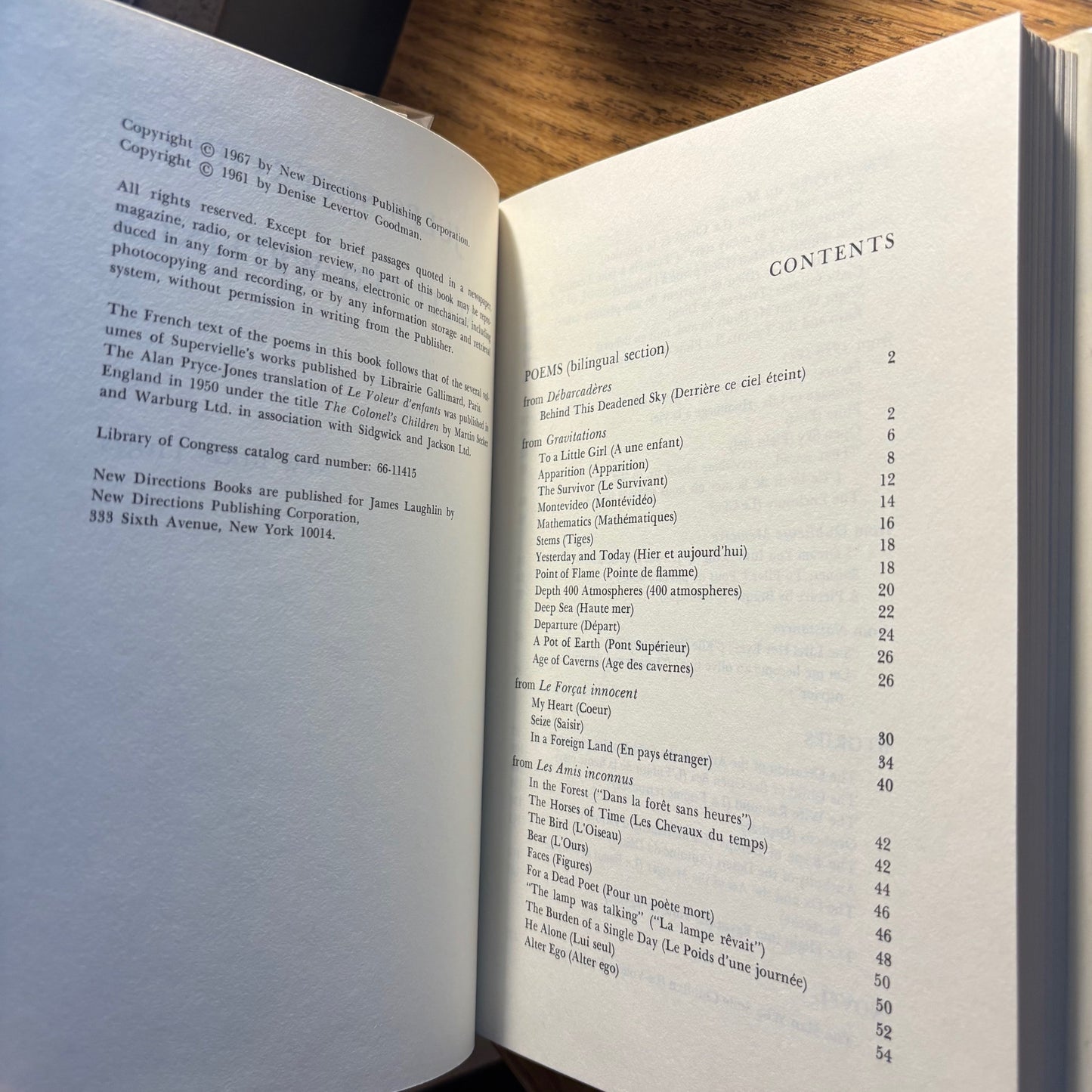 Jules Supervielle - Selected Writings - First Edition
