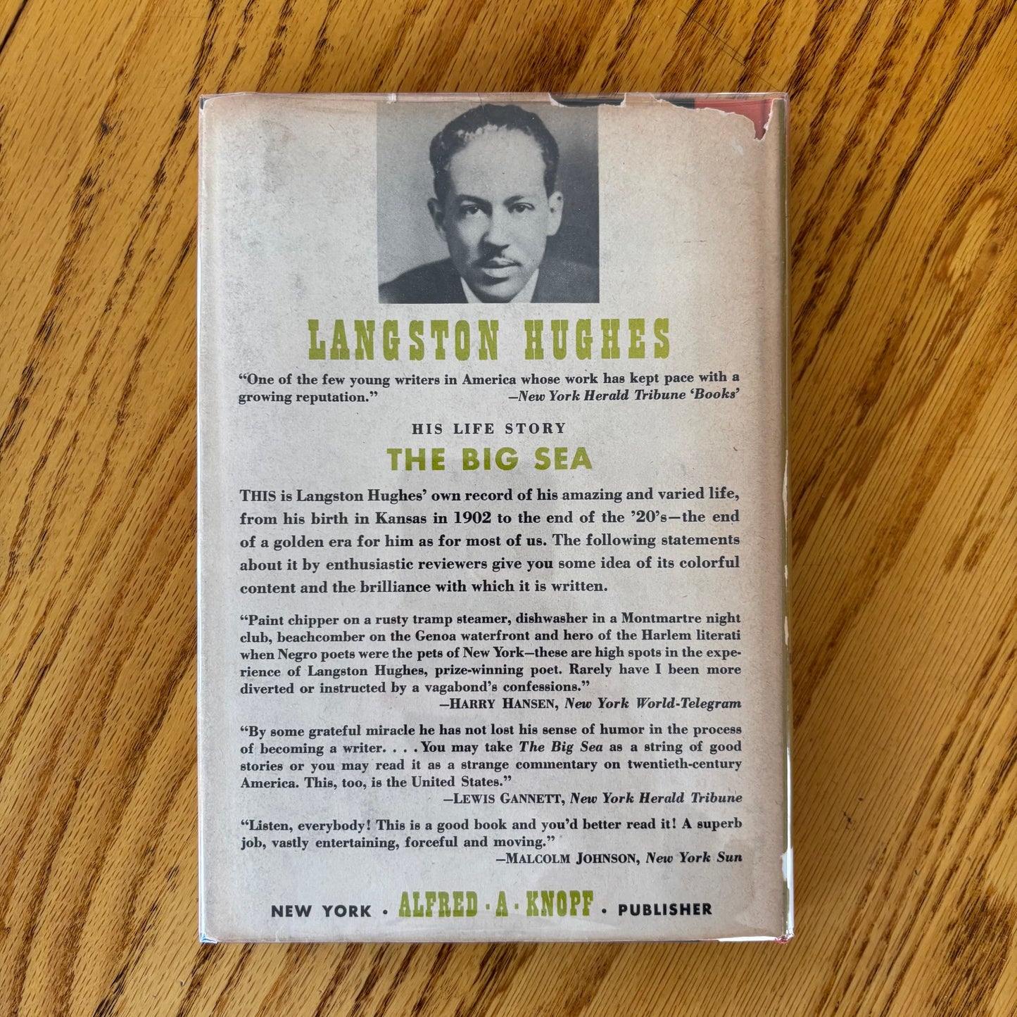 Langston Hughes - Shakespeare in Harlem - First Edition Second Printing