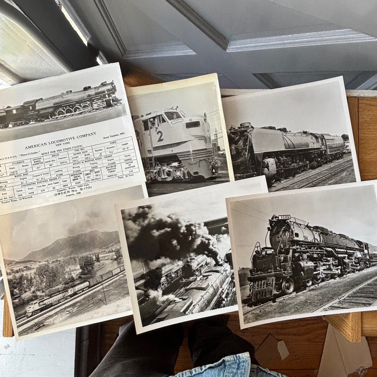 Union Pacific Railroad Photographic Prints - Set of 14