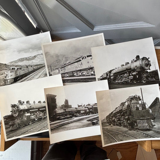 Union Pacific Railroad Photographic Prints - Set of 14