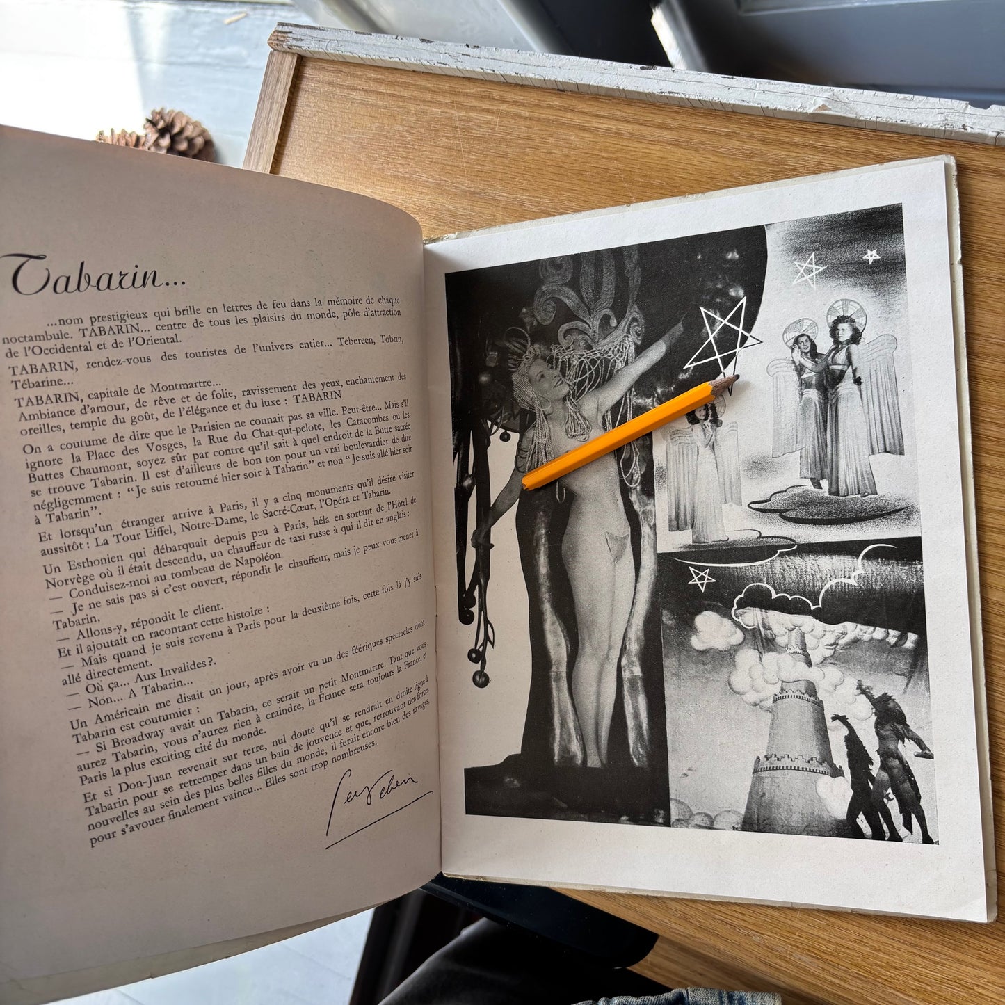 Pierre Sandrini, Pierre Dubout - Tabarin - 1947 Souvenir Album