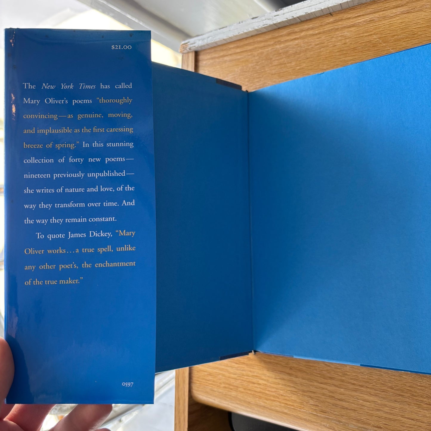 Mary Oliver - West Wind - First Edition