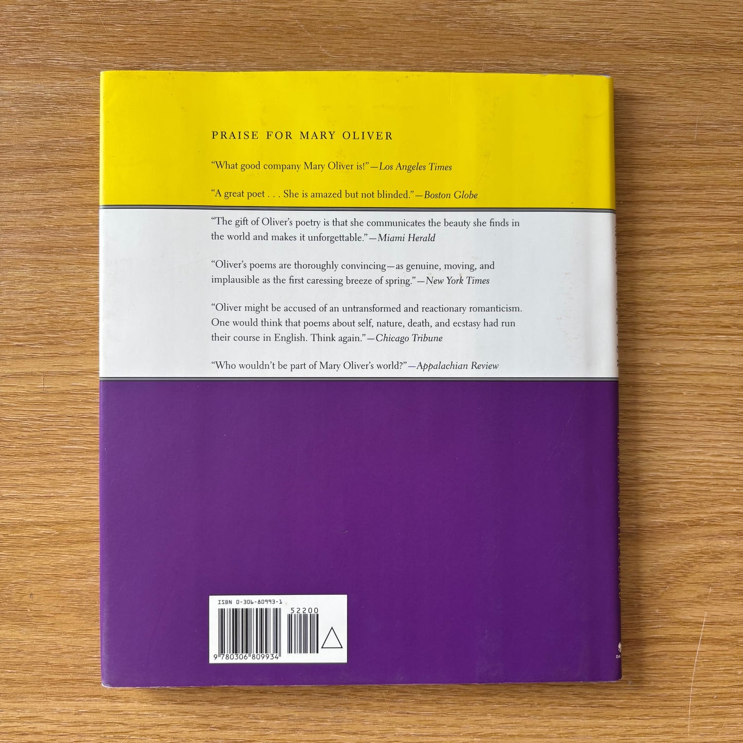 Mary Oliver - The Leaf and the Cloud - First Edition