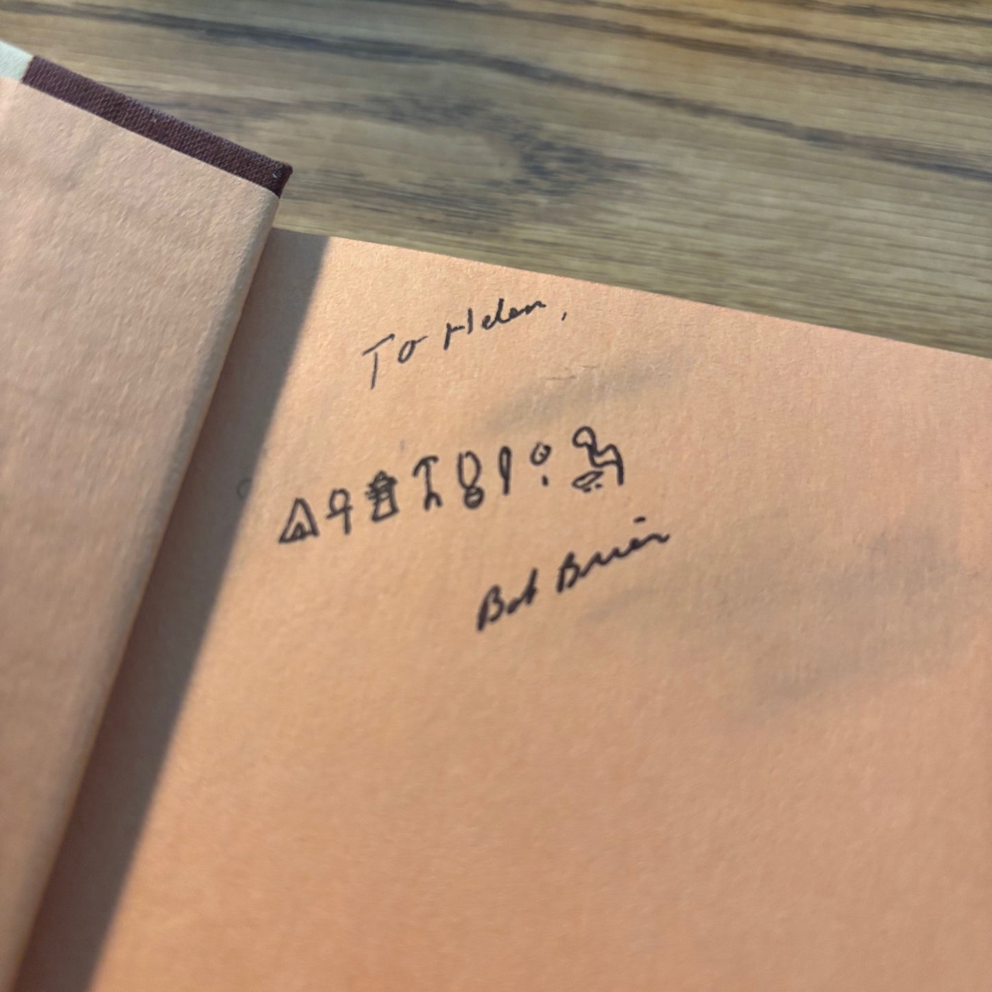 Bob Brier - Ancient Engyptian Magic - Signed First Edition & Trade Paperback