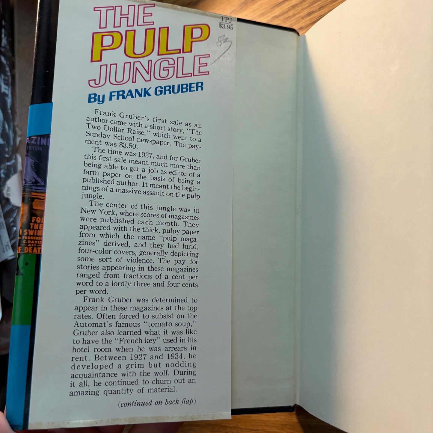 Frank Gruber - The Pulp Jungle - First Edition