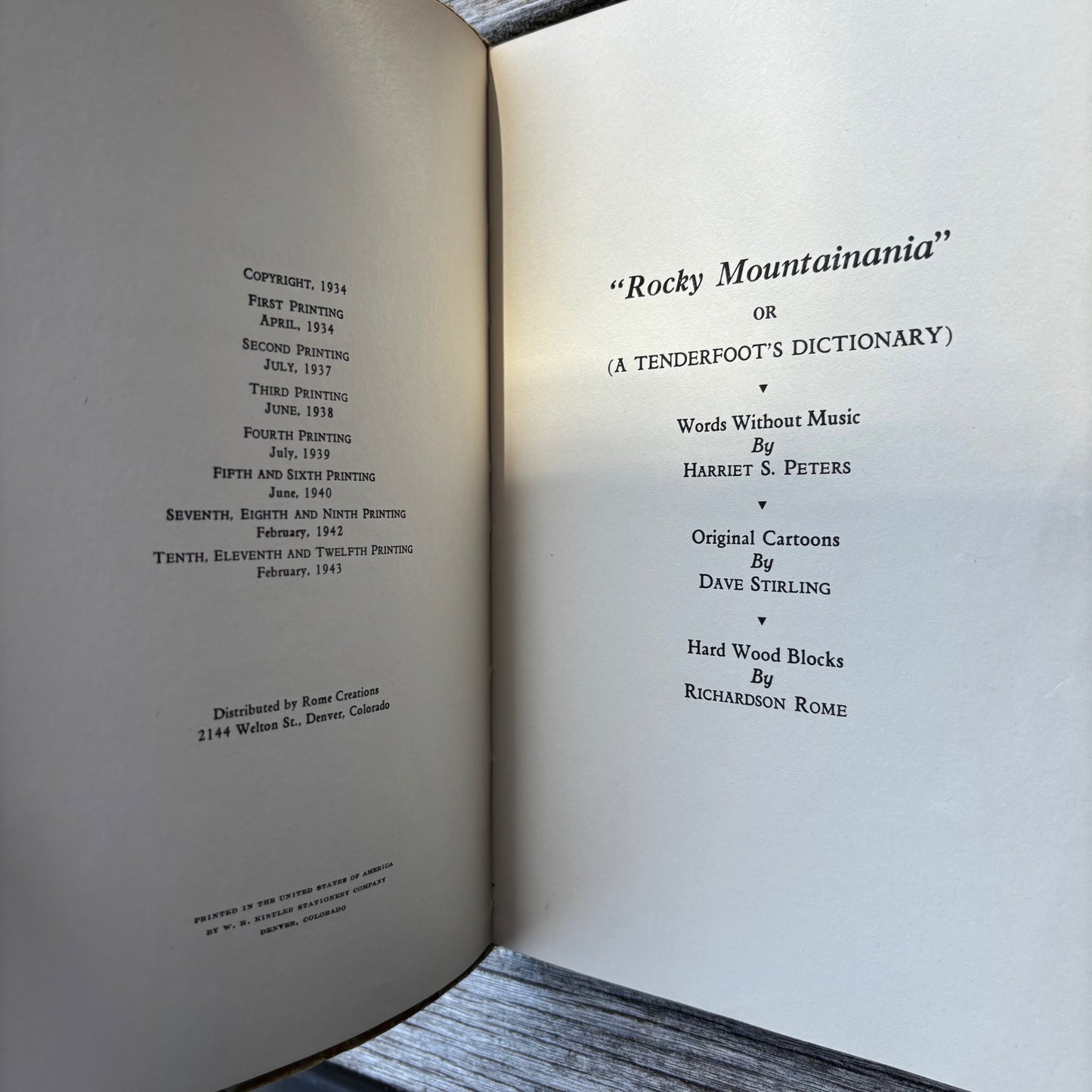 Harriet Peters, Dave Stirling & Dick Rome - The Infamous Dude Dictionary: Rocky Mountainiana