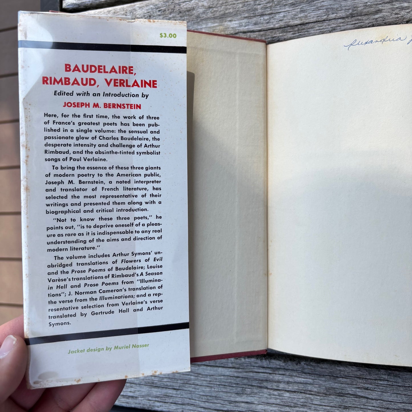 Baudelaire, Rimbaud, Verlaine: Selected Verse and Prose Poems