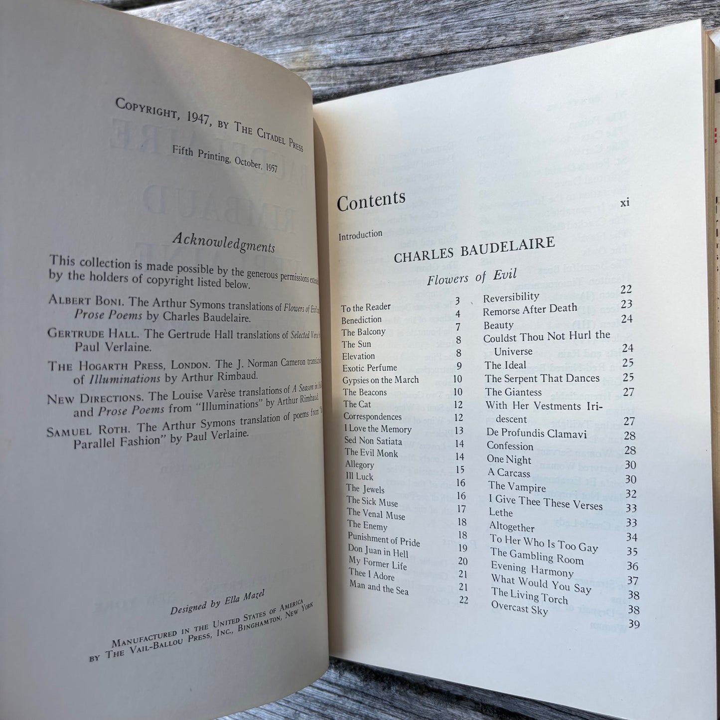 Baudelaire, Rimbaud, Verlaine: Selected Verse and Prose Poems