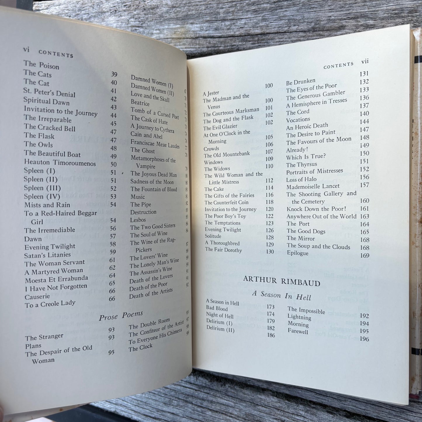 Baudelaire, Rimbaud, Verlaine: Selected Verse and Prose Poems