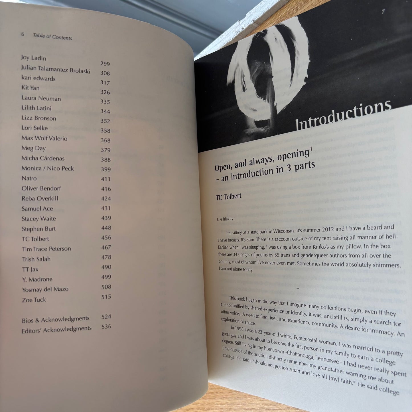 TC Tolbert, Tim Trace Peterson, eds. - Troubling the Line: Trans and Genderqueer Poetry and Poetics - Signed First Edition