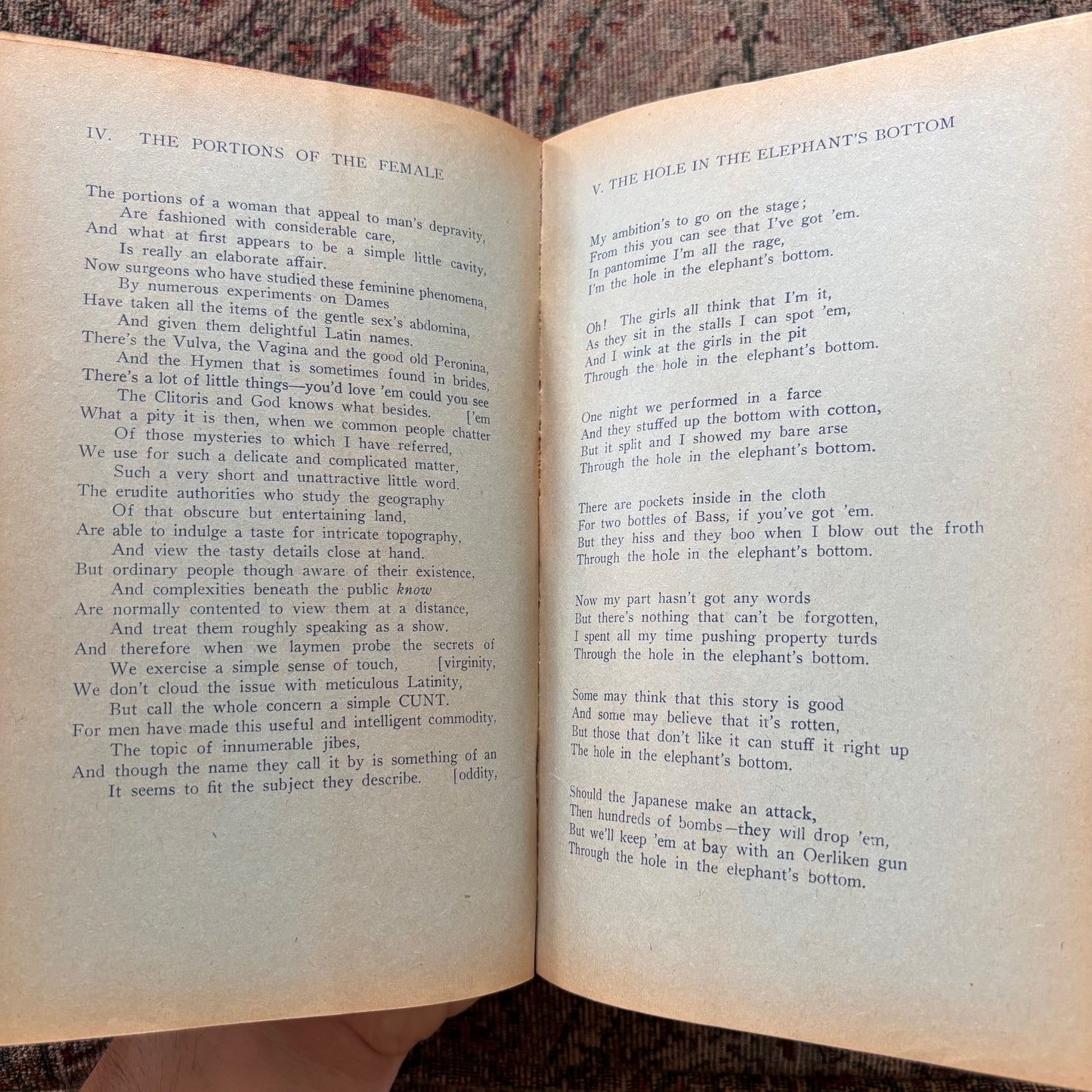 Count Palmiro Vicarion's Book of Bawdy Ballads