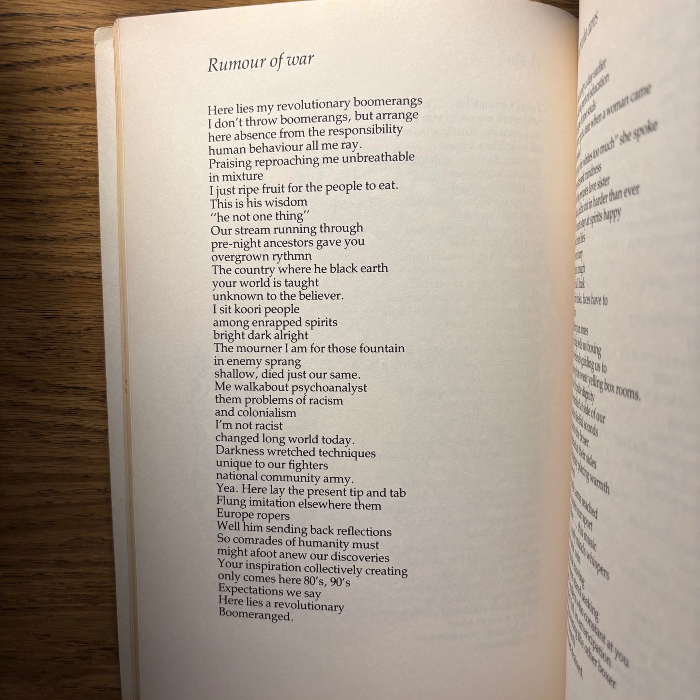 Lionel Fogarty - Ngutji - First Edition