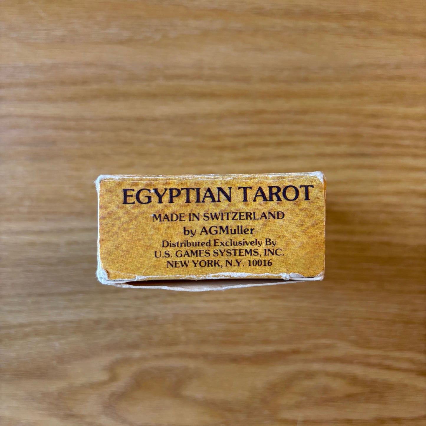 Egyptian Tarot Deck (1980)
